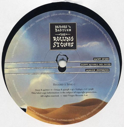 The Rolling Stones : Bridges To Babylon (2xLP, Album)