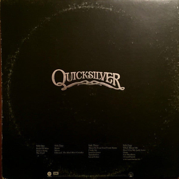 Quicksilver Messenger Service : Anthology (2xLP, Comp, Win)