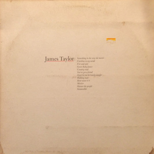 James Taylor (2) : James Taylor's Greatest Hits (LP, Comp, Win)