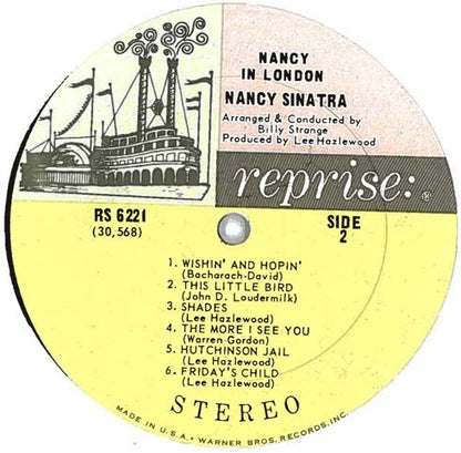 Nancy Sinatra : Nancy In London (LP, Album, Ter)