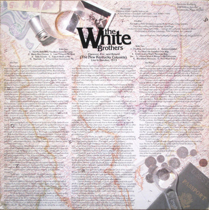 The White Brothers (2) : The New Kentucky Colonels - Live In Sweden (LP, Album)