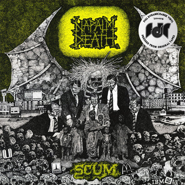 Napalm Death : Scum (LP, Album, RE, RM)
