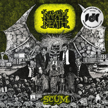 Napalm Death : Scum (LP, Album, RE, RM)