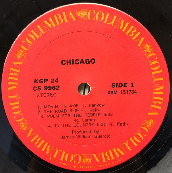 Chicago (2) : Chicago (2xLP, Album, RE, San)