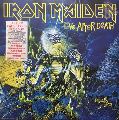 Iron Maiden : Live After Death (2xLP, Album, Jac)