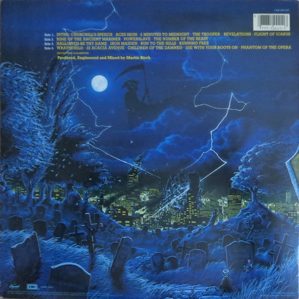 Iron Maiden : Live After Death (2xLP, Album, Jac)