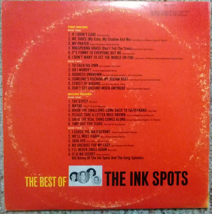 The Ink Spots : The Best Of The Ink Spots (2xLP, Comp, RE, RP, Ter)