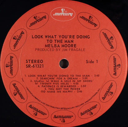 Melba Moore : Look What You're Doing To The Man (LP, Album, Phi)