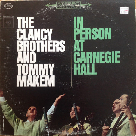 The Clancy Brothers & Tommy Makem : In Person At Carnegie Hall (LP, Album, RE)