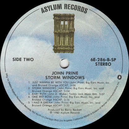 John Prine : Storm Windows (LP, Album, SP)