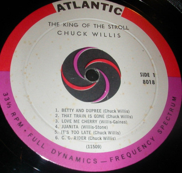 Chuck Willis : King Of The Stroll (LP, Album, Mono, RP, MGM)