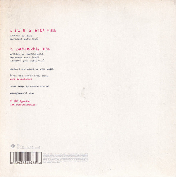 Rilo Kiley : It's A Hit (7", Single)