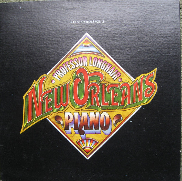 Professor Longhair : New Orleans Piano (LP, Album, Mono, RE)