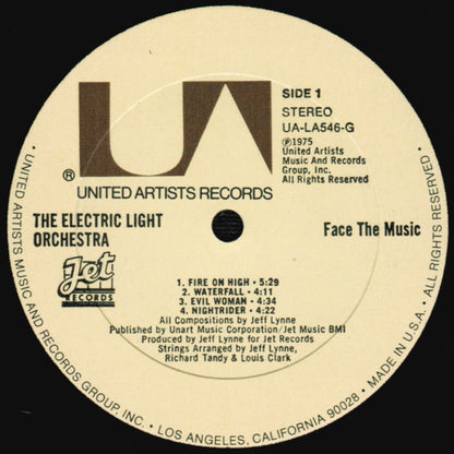 Electric Light Orchestra : Face The Music (LP, Album, All)