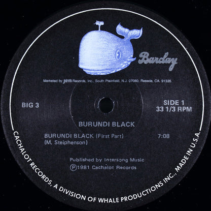 Burundi Black : Burundi Black (12")