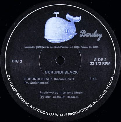 Burundi Black : Burundi Black (12")
