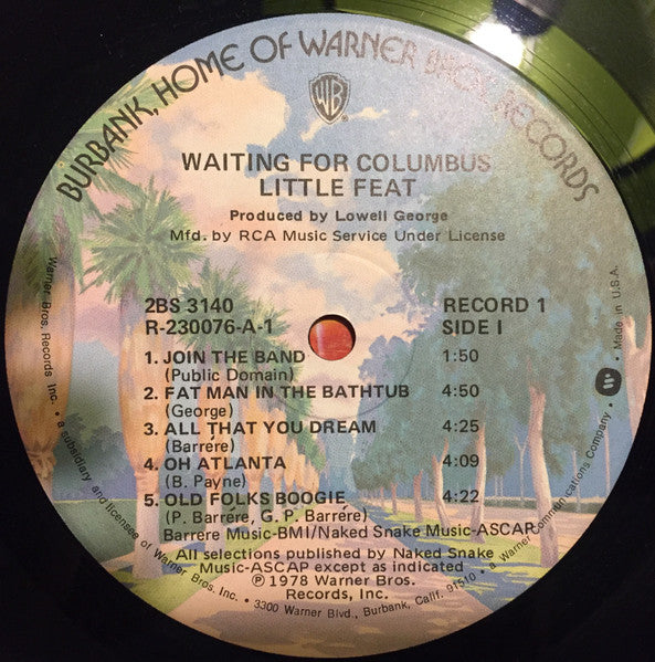 Little Feat : Waiting For Columbus (2xLP, Album, Club)