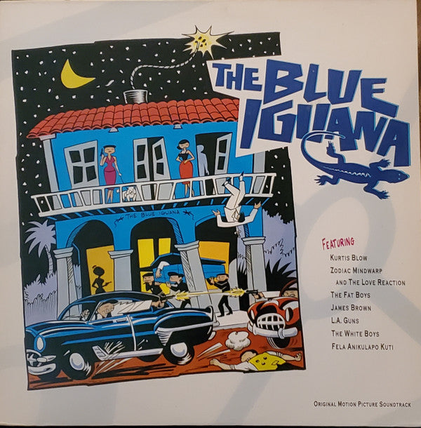 Various : The Blue Iguana  (Original Motion Picture Soundtrack) (LP, Album, Comp, Promo)
