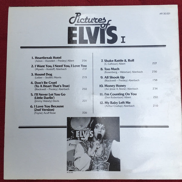 Elvis Presley : Pictures Of Elvis 1 (LP, Comp, Pic)