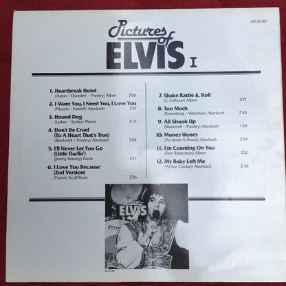 Elvis Presley : Pictures Of Elvis 1 (LP, Comp, Pic)