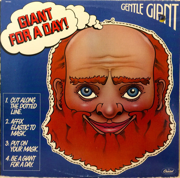 Gentle Giant : Giant For A Day (LP, Album, Win)