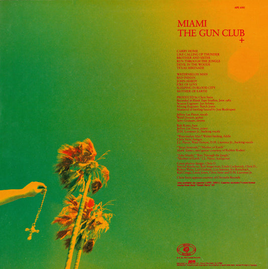 The Gun Club : Miami (LP, Album, RE, Hub)
