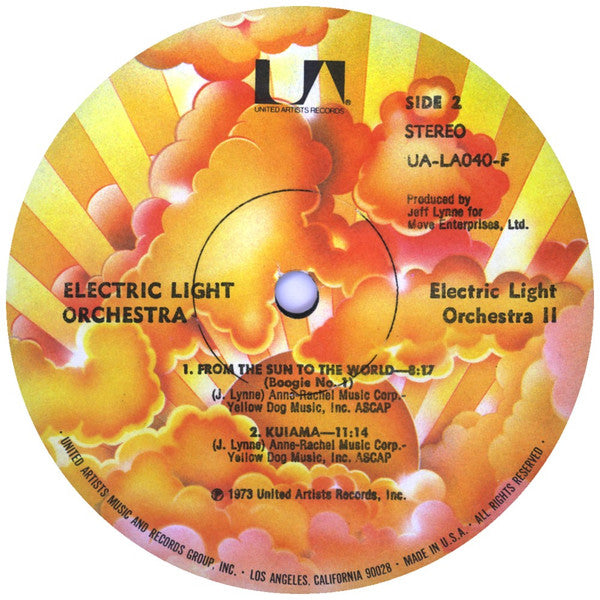 Electric Light Orchestra : Electric Light Orchestra II (LP, Album, RE, Gat)