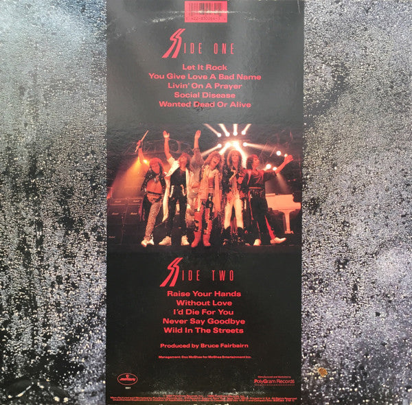 Bon Jovi : Slippery When Wet (LP, Album, 70 )