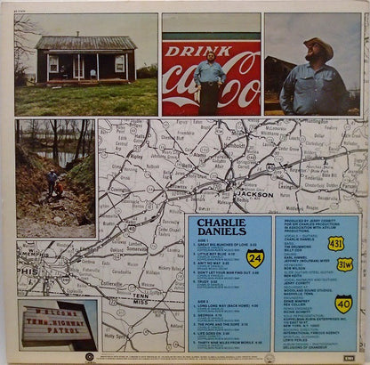 Charlie Daniels : Charlie Daniels (LP, Album, RE)