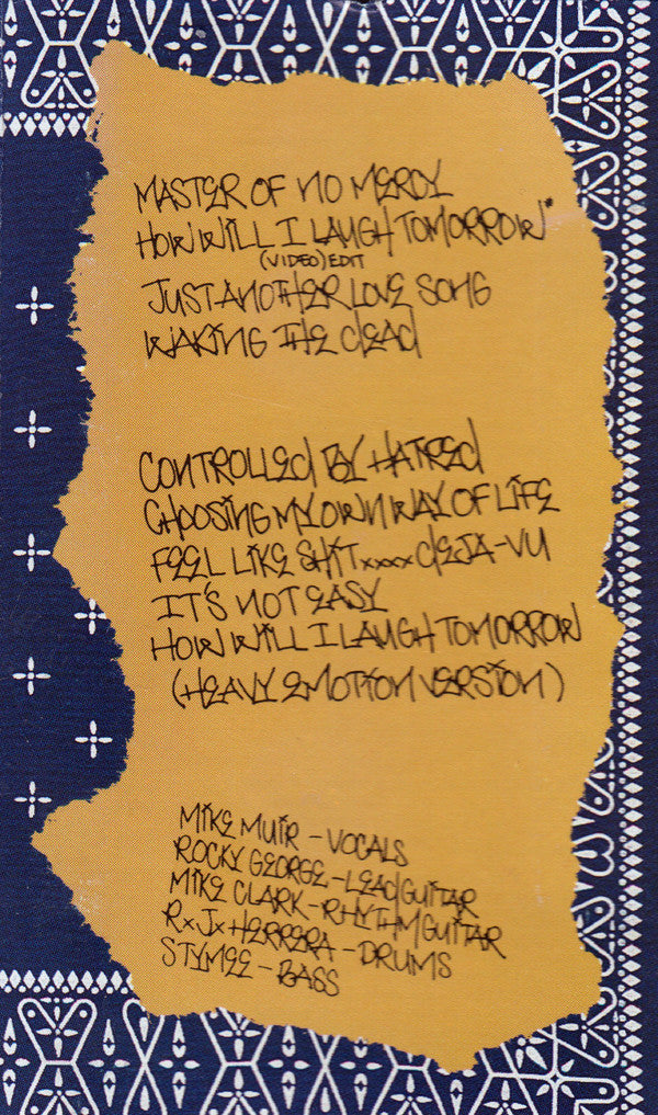 Suicidal Tendencies : Controlled By Hatred / Feel Like Shit...Deja-Vu (Cass, Album)