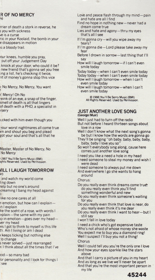 Suicidal Tendencies : Controlled By Hatred / Feel Like Shit...Deja-Vu (Cass, Album)