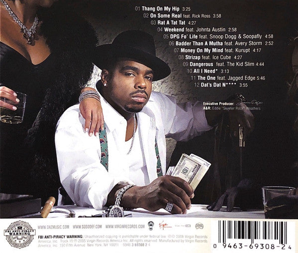 Daz Dillinger : So So Gangsta (CD, Album)