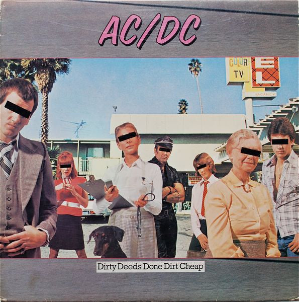 AC/DC : Dirty Deeds Done Dirt Cheap (LP, Album, RE, Spe)