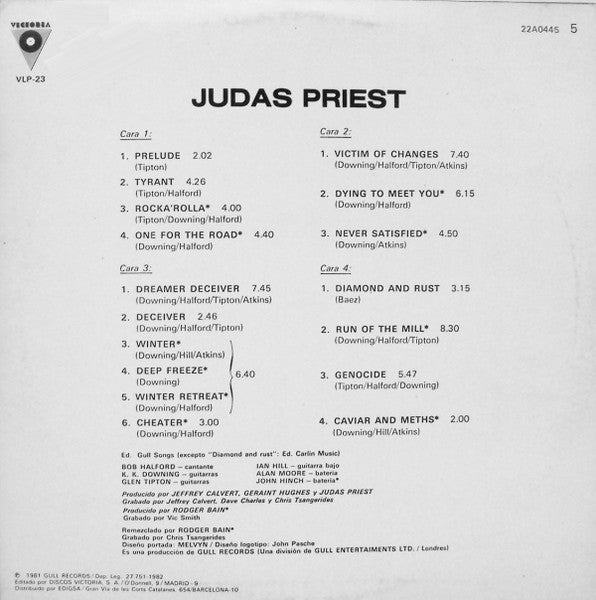 Judas Priest : Hero, Hero (2xLP, Comp)