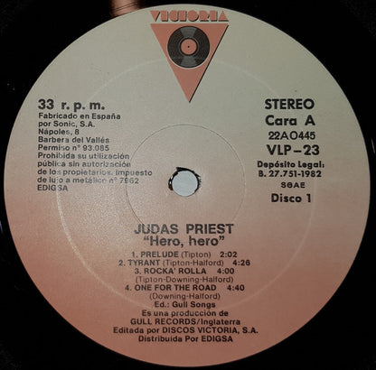 Judas Priest : Hero, Hero (2xLP, Comp)