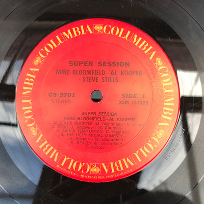 Mike Bloomfield / Al Kooper / Steve Stills* : Super Session (LP, Album, RE)