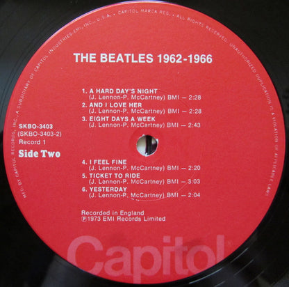 The Beatles : 1962-1966 (2xLP, Comp, RE, Win)