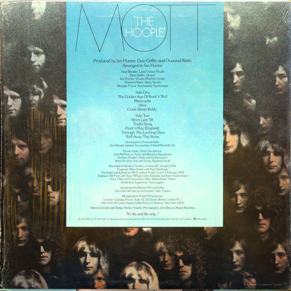 Mott The Hoople : The Hoople (LP, Album, Ter)