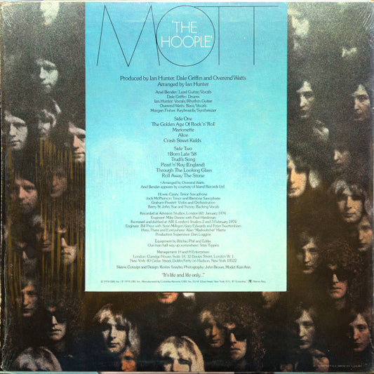 Mott The Hoople : The Hoople (LP, Album, Ter)