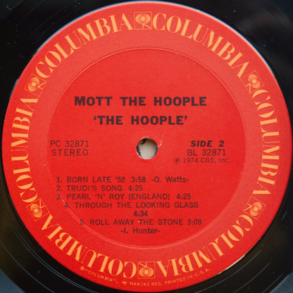 Mott The Hoople : The Hoople (LP, Album, Ter)