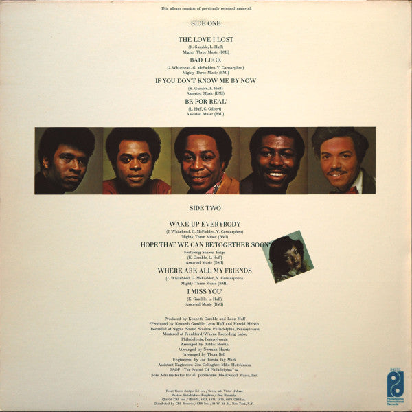 Harold Melvin & The Blue Notes* : Collectors' Item (LP, Comp, Pit)