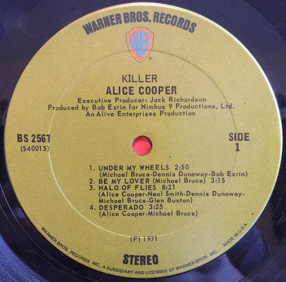 Alice Cooper : Killer (LP, Album, Ter)