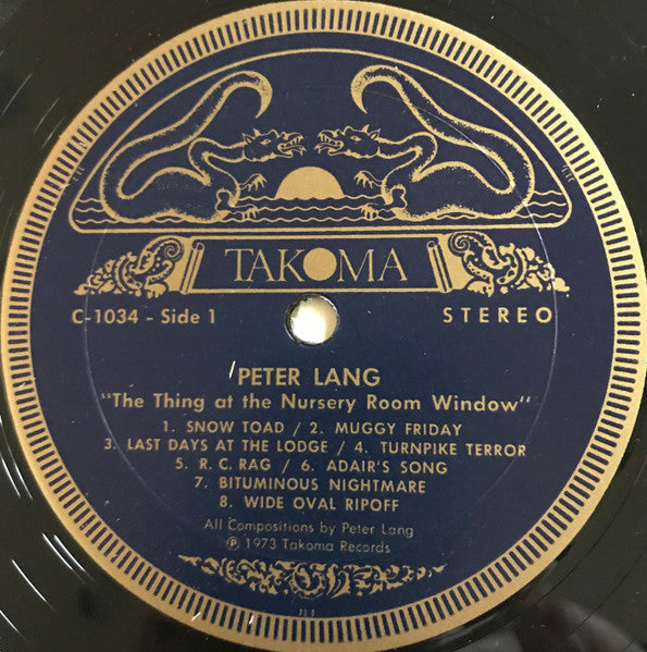 Peter Lang : The Thing At The Nursery Room Window (LP, Album)