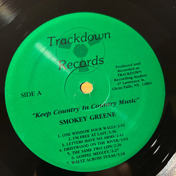 Smokey Greene : Keep Country In Country Music (LP, Album)
