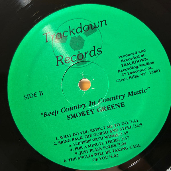 Smokey Greene : Keep Country In Country Music (LP, Album)