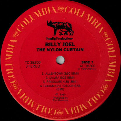 Billy Joel : The Nylon Curtain (LP, Album, Ter)