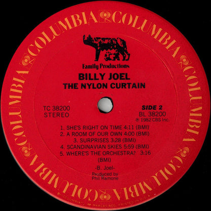 Billy Joel : The Nylon Curtain (LP, Album, Ter)