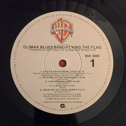 Climax Blues Band : Flying The Flag (LP, Album, Cap)