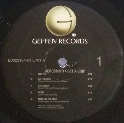 Aerosmith : Get A Grip (2xLP, Album, RE, 180)