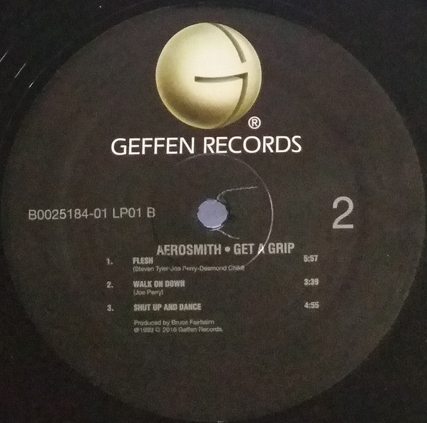 Aerosmith : Get A Grip (2xLP, Album, RE, 180)